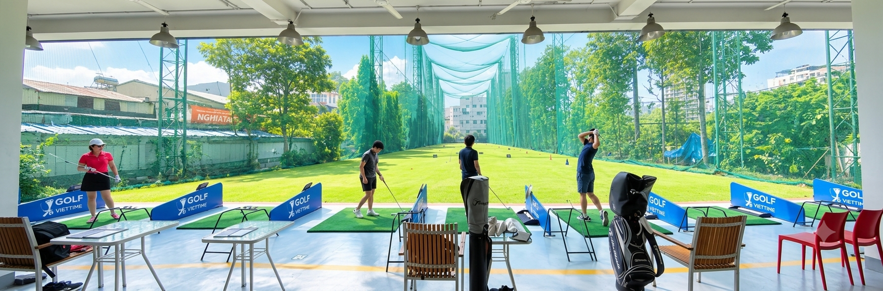 KHÔNG GIAN GOLF ĐẲNG CẤP GIỮA LÒNG THÀNH PHỐ